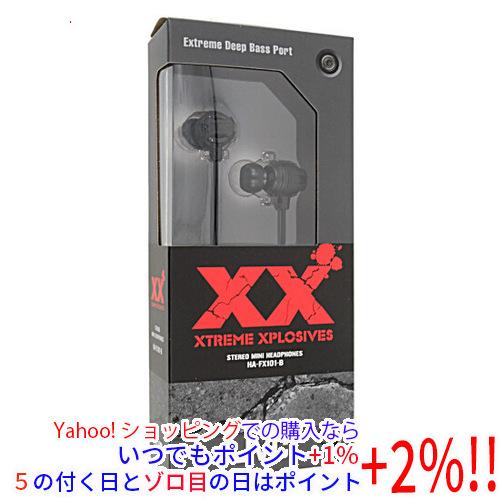 JVC ステレオミニヘッドホン XX HA-FX101-B ブラック