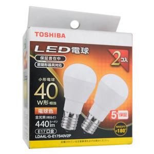 東芝 LED電球 昼光色 60W形相当 直下120度 LDA6D-H-E17S60V2 ( 1