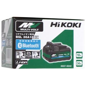 HiKOKI Bluetooth付き第2世代マルチボルト蓄電池 36V 2.5Ah/18V 5.0Ah BSL36A18BX [管理:1100049940]｜excellar-plus