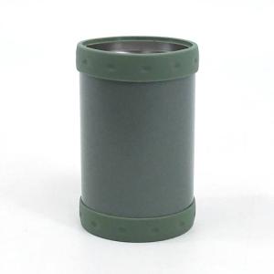 パール金属 保冷缶ホルダー 2WAYタイプ 350ml缶用 オリーブ D-5719 [管理:1100050519]