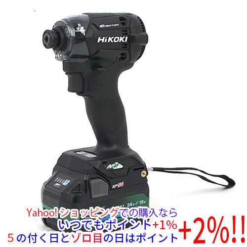 HiKOKI インパクトドライバー WH36DC(2XPBSZ) ストロングブラック