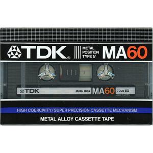【ゆうパケット対応】TDK メタルポジションTYPE-IV カセットテープ MA60 60分 [管理...