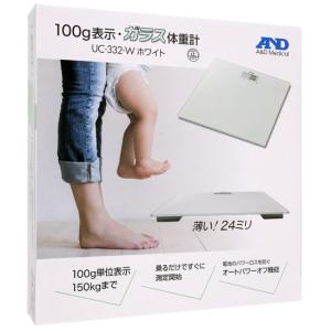 A＆D製 パーソナル体重計 UC-332-W ホワイト [管理:1100054245]｜excellar-plus