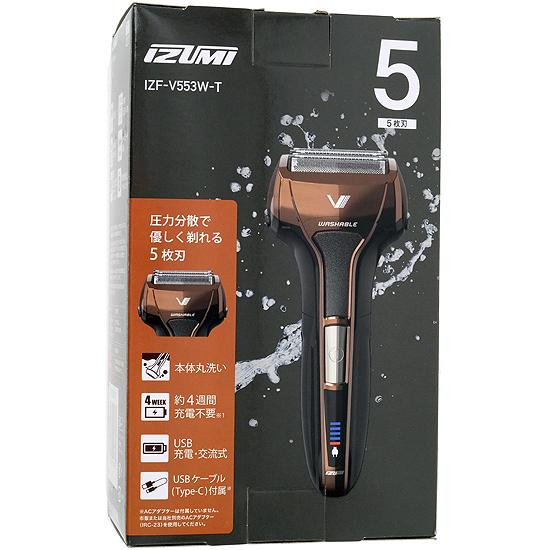 【新品訳あり(箱きず・やぶれ)】 IZUMI メンズシェーバー 5枚刃 ソリッドモデル IZF-V5...