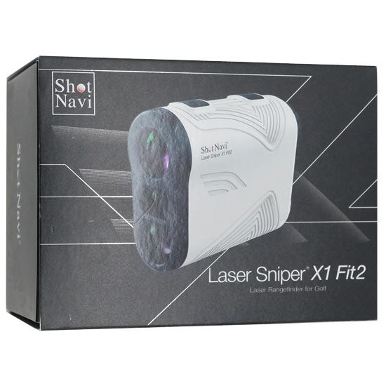 Shot Navi ゴルフ用レーザー距離計 Laser Sniper X1 Fit2 1000 WH...