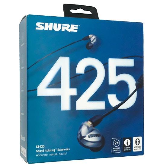 SHURE ワイヤレスイヤホン SE425-V+BT1-A [管理:1100056313]