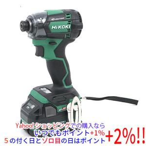 HiKOKI 充電式インパクトドライバー 18V WH18DC (2XPZ) アグレッシブグリーン
