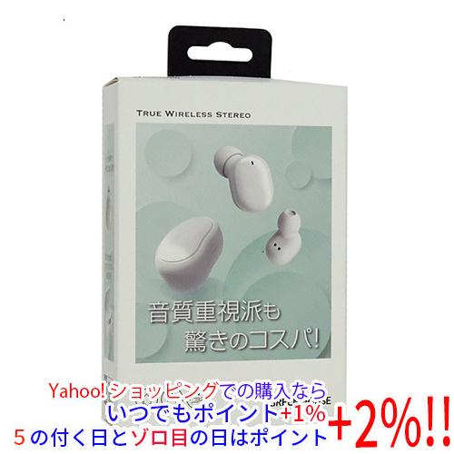 グリーンハウス 完全ワイヤレスイヤホン GH-TWSUA-WH ホワイト