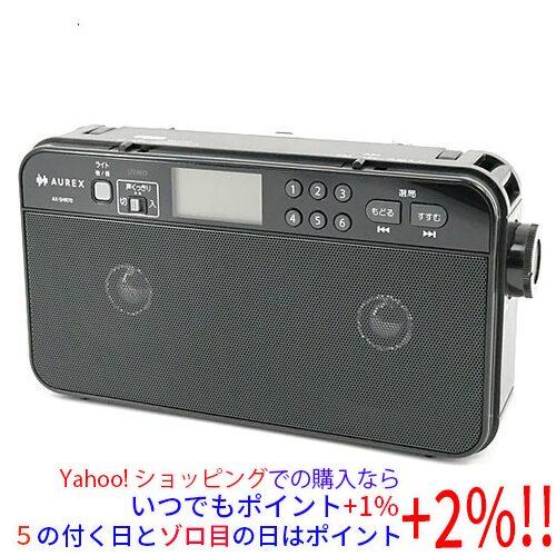 TOSHIBA LEDライト付きホームラジオ AUREX AX-SHR70(K) ブラック