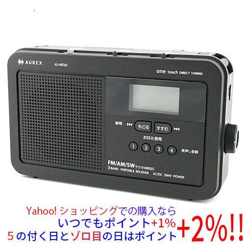 TOSHIBA LEDライト付きホームラジオ AUREX AX-HRT60(K) ブラック