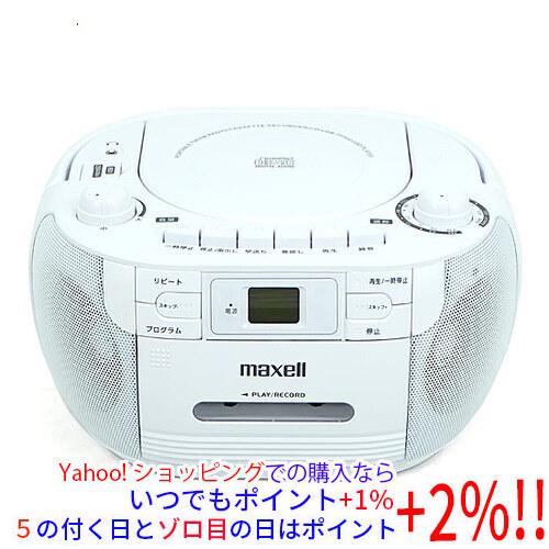 maxell ポータブルCDラジオカセットレコーダー MXCR-100 ホワイト