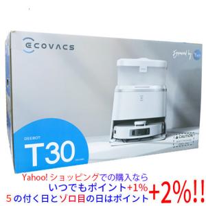 ECOVACS DEEBOT T30 PRO OMNI DDX14-12EE（ホワイト） 自動ゴミ収集機付属の商品画像