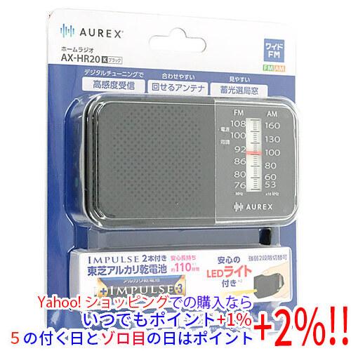 TOSHIBA ホームラジオ AUREX AX-HR20(K) ブラック