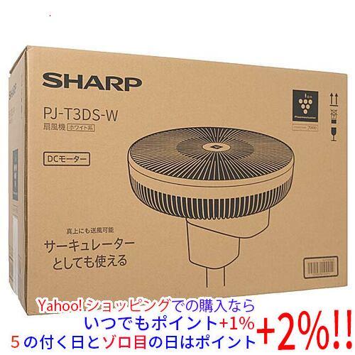 SHARP プラズマクラスター扇風機 PJ-T3DS-W ホワイト
