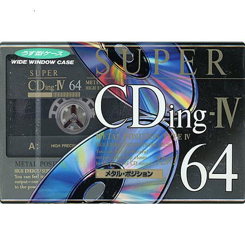 爆買【ゆうパケット対応】TDK カセットテープ メタルポジション SUPER CDing-IV SC...