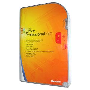 【新品訳あり(箱きず・やぶれ)】 Office Professional 2007 製品版 英語版 [管理:1120257]｜excellar-plus
