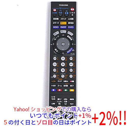 【中古】TOSHIBA製 HDD＆DVDレコーダー用リモコン SE-R0203