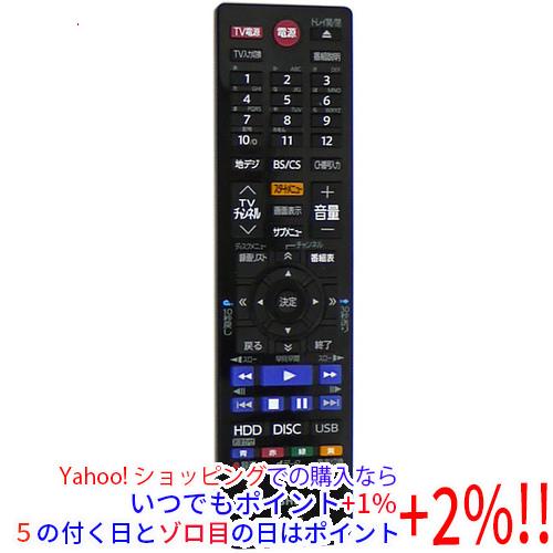 【中古】【ゆうパケット対応】TOSHIBA製 BD・DVDレコーダー用リモコン SE-R0435