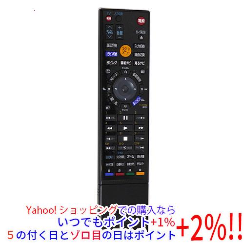 【中古】TOSHIBA製 HDD＆DVDレコーダー用リモコン SE-R0383
