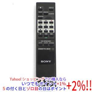 [保証あり] SONY　カセットデッキリモコン RM-J701 SONY（ソニー） 【中古】SONY カセットデッキリモコン RM-J701