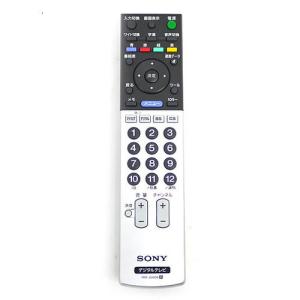 【中古】「非常に良い」ソニー テレビリモコン RM-J215 SONY（ソニー） 【中古】SONY テレビ用リモコン RM-J215 本体いたみ
