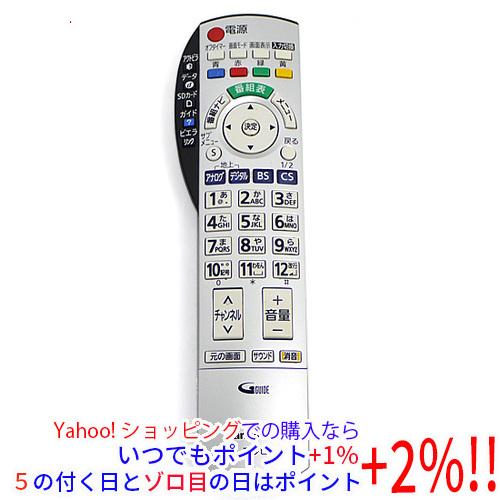 【中古】Panasonic 液晶テレビ用リモコン EUR7667Z20