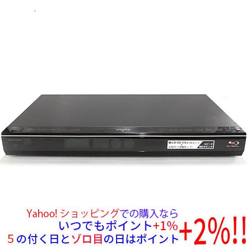 【中古】SHARP AQUOS ブルーレイディスクレコーダー BD-W510 リモコンなし