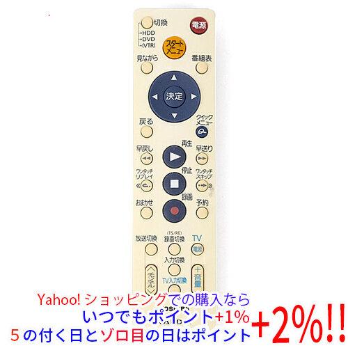 【中古】【ゆうパケット対応】TOSHIBA製 HDD＆DVDレコーダー用シンプルリモコン SE-R0...