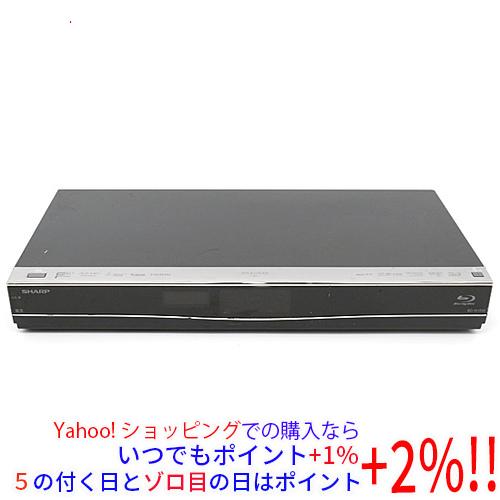 【中古】SHARP AQUOS ブルーレイディスクレコーダー BD-W1500 リモコンなし