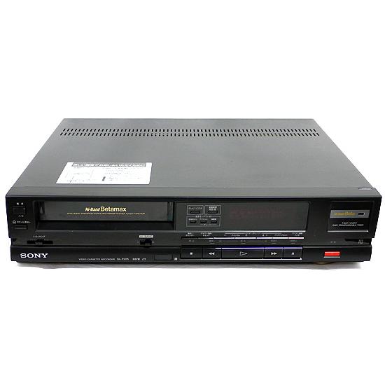 【中古】SONY ベータビデオデッキ SL-F205 リモコン付き [管理:1150007239]