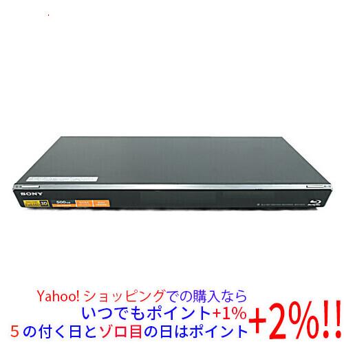 【中古】SONY ブルーレイディスクレコーダー BDZ-E500/B リモコンなし
