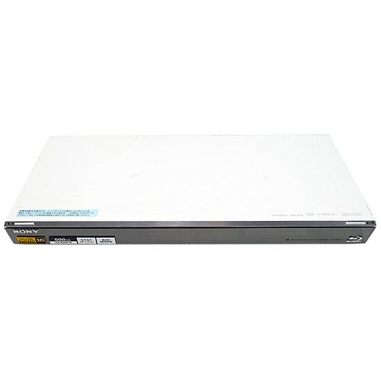 【中古】SONY ブルーレイディスクレコーダー BDZ-E500/W リモコンなし