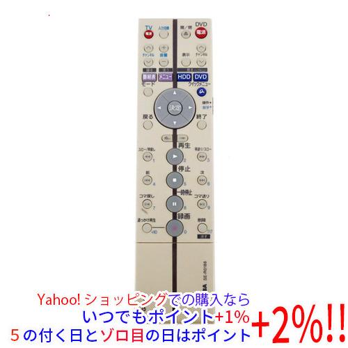 【中古】TOSHIBA製 HDD＆DVDレコーダー用リモコン SE-R0186(79101451)