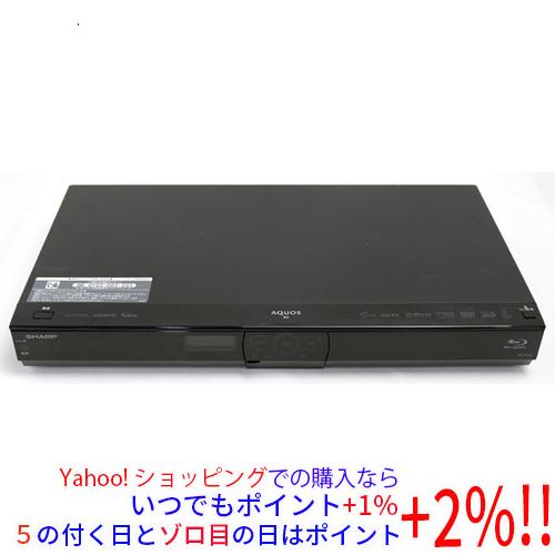 【中古】SHARP AQUOS ブルーレイディスクレコーダー BD-W520 リモコンなし
