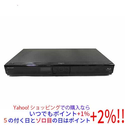 【中古】SHARP AQUOS ブルーレイディスクレコーダー BD-W1300 リモコンなし