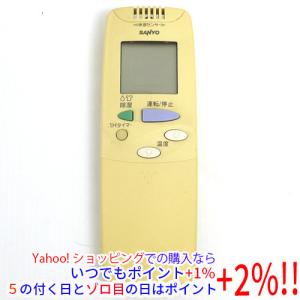 YXS423☆中古動作品☆サンヨー エアコンリモコンRCS-ZP1 三洋電機