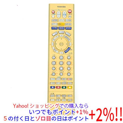 【中古】TOSHIBA製 VTR＆HDD＆DVDレコーダー用リモコン SE-R0215(791017...