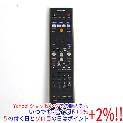 【中古】TOSHIBA製 HDD＆DVDレコーダー用リモコン SE-R0188(79101430)