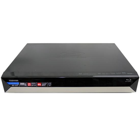 【中古】東芝製 ブルーレイディスクレコーダー REGZA RD-X10 リモコンなし [管理:115...