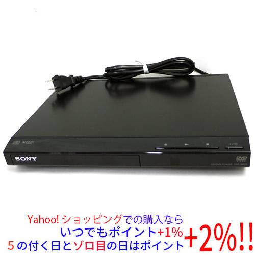 【中古】SONY製 DVDプレーヤー DVP-SR20 本体のみ