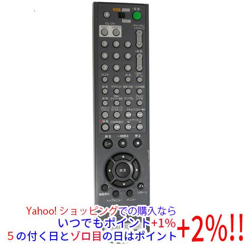 【中古】SONY DVDプレーヤー一体型VHSビデオデッキ用 リモコン RMT-V502A 9885...