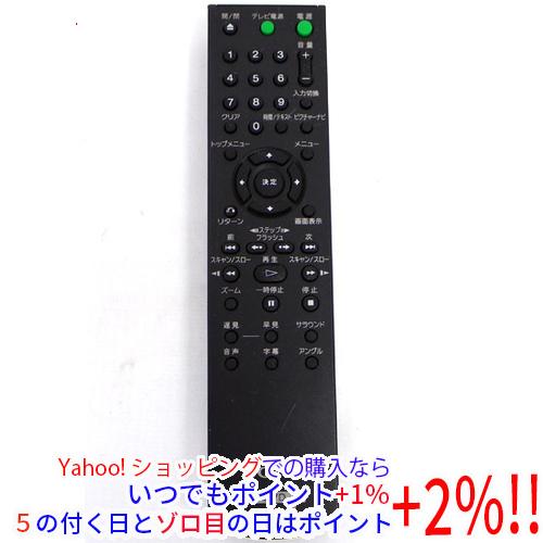 【中古】SONY DVDプレーヤー用リモコン RMT-D185J