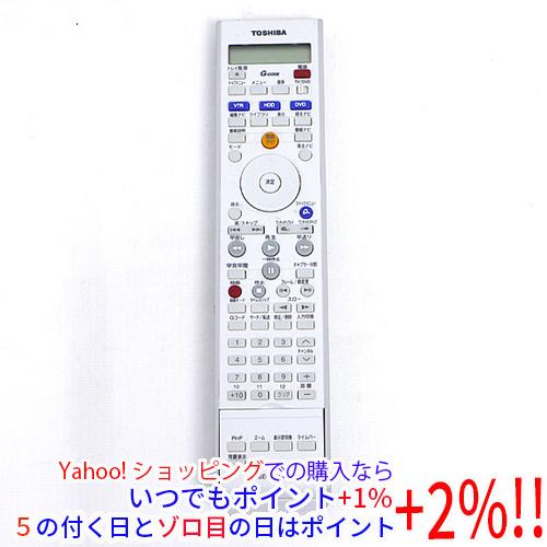 【中古】TOSHIBA製 VTR＆HDD＆DVDレコーダー用リモコン SE-R0164