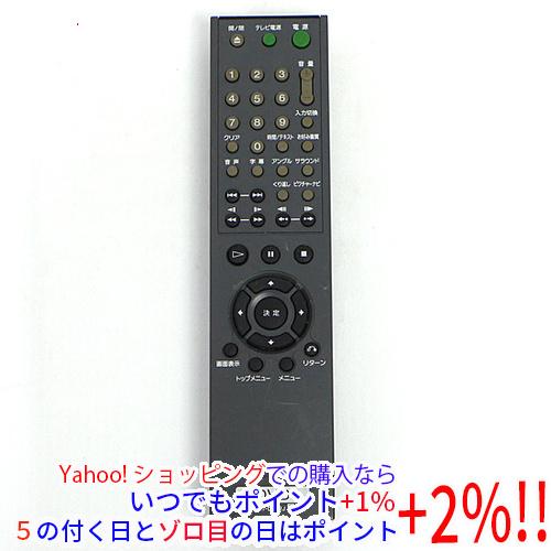 【中古】SONY DVDプレーヤーリモコン RMT-D152J