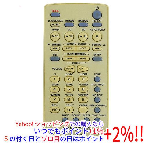 【中古】【ゆうパケット対応】KENWOOD オーディオ用リモコン RC-F0314