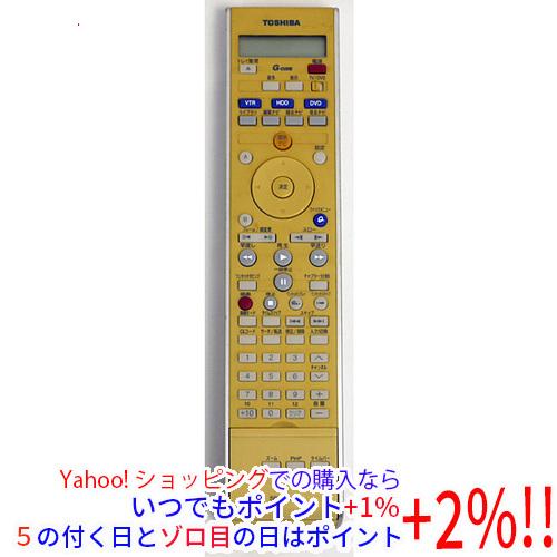 【中古】TOSHIBA製 VTR＆HDD＆DVDレコーダー用リモコン SE-R0139(791009...