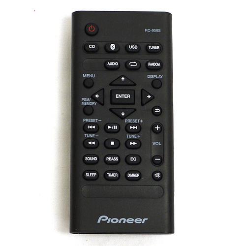 爆買【中古】【ゆうパケット対応】PIONEER パイオニア CDミニコンポ用リモコン RC-958S