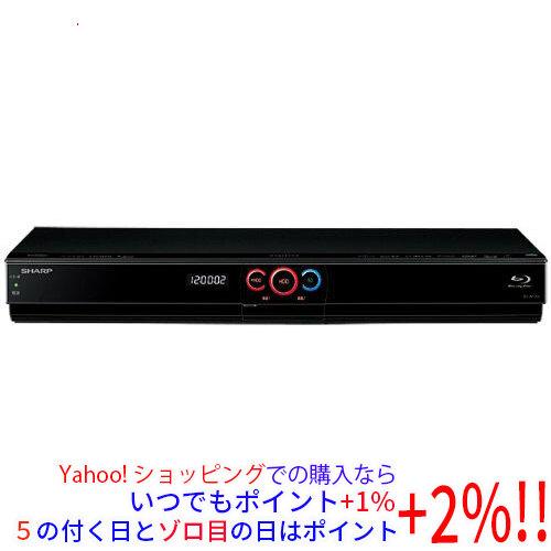 【中古】SHARP AQUOS ブルーレイディスクレコーダー BD-W1200 リモコンいたみ