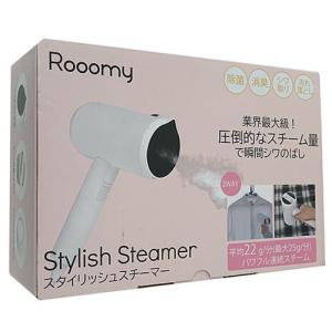 【ヤフーショッピングなら！5のつく日はポイント３倍！ 】KALOS BEAUTY TECHNOLOGY 衣類スチーマー Rooomy Stylish Steamer RMSS401-W ホワイト 未使用 [管理:11｜excellar-plus