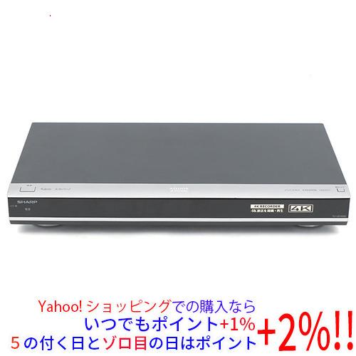 【中古】SHARP AQUOS 4Kレコーダー TU-UD1000 リモコンなし